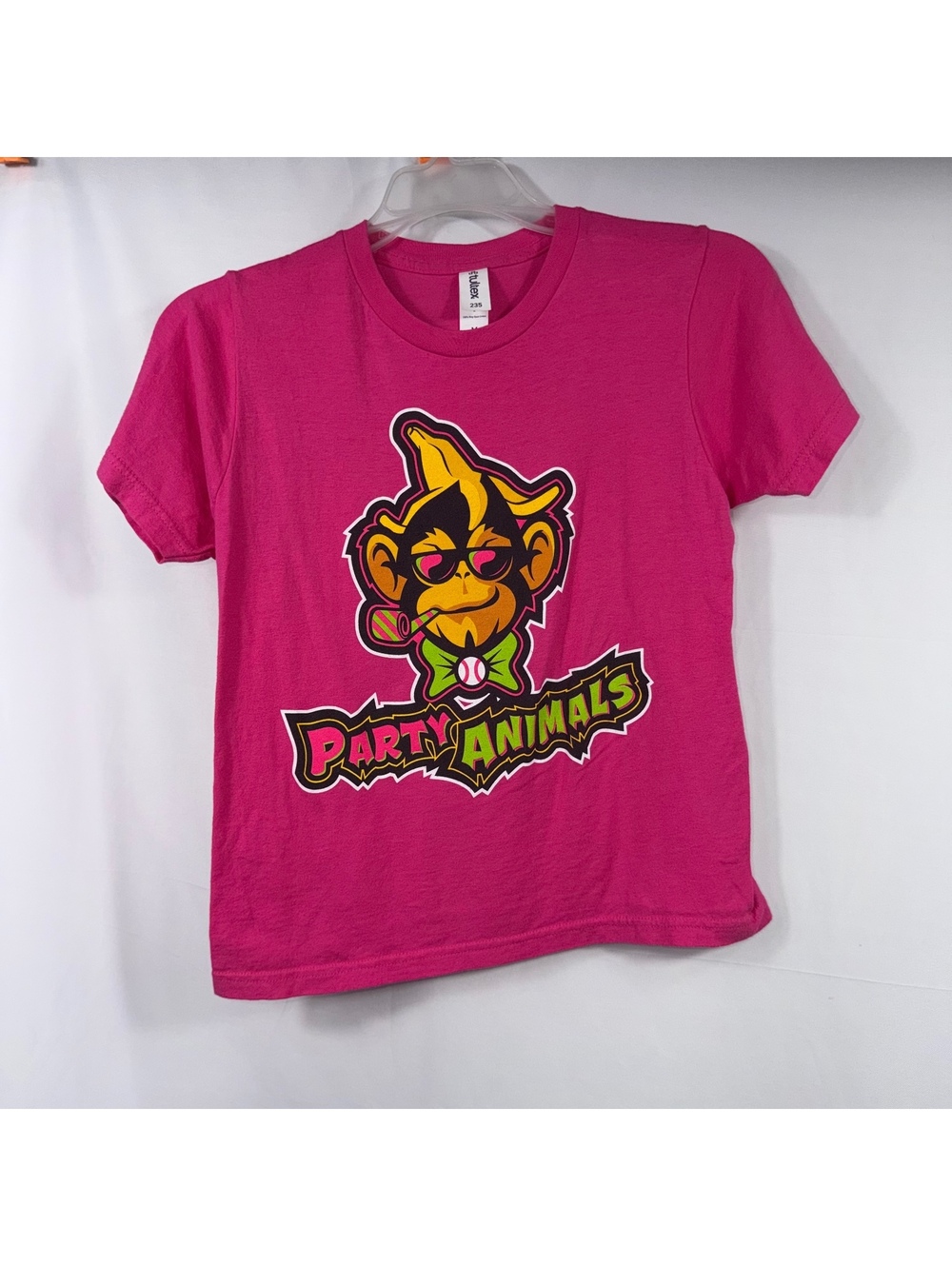 Party Animals Pink Graphic T-Shirt Size M